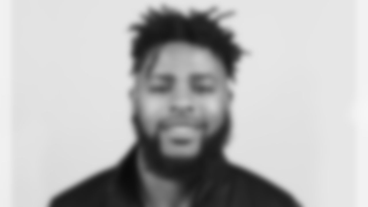 SMU safety Rodney Clemons poses for a headshot during the 2020 NFL Scouting Combine, Thursday, Feb. 27, 2020 in Indianapolis. (Ben Liebenberg via AP)