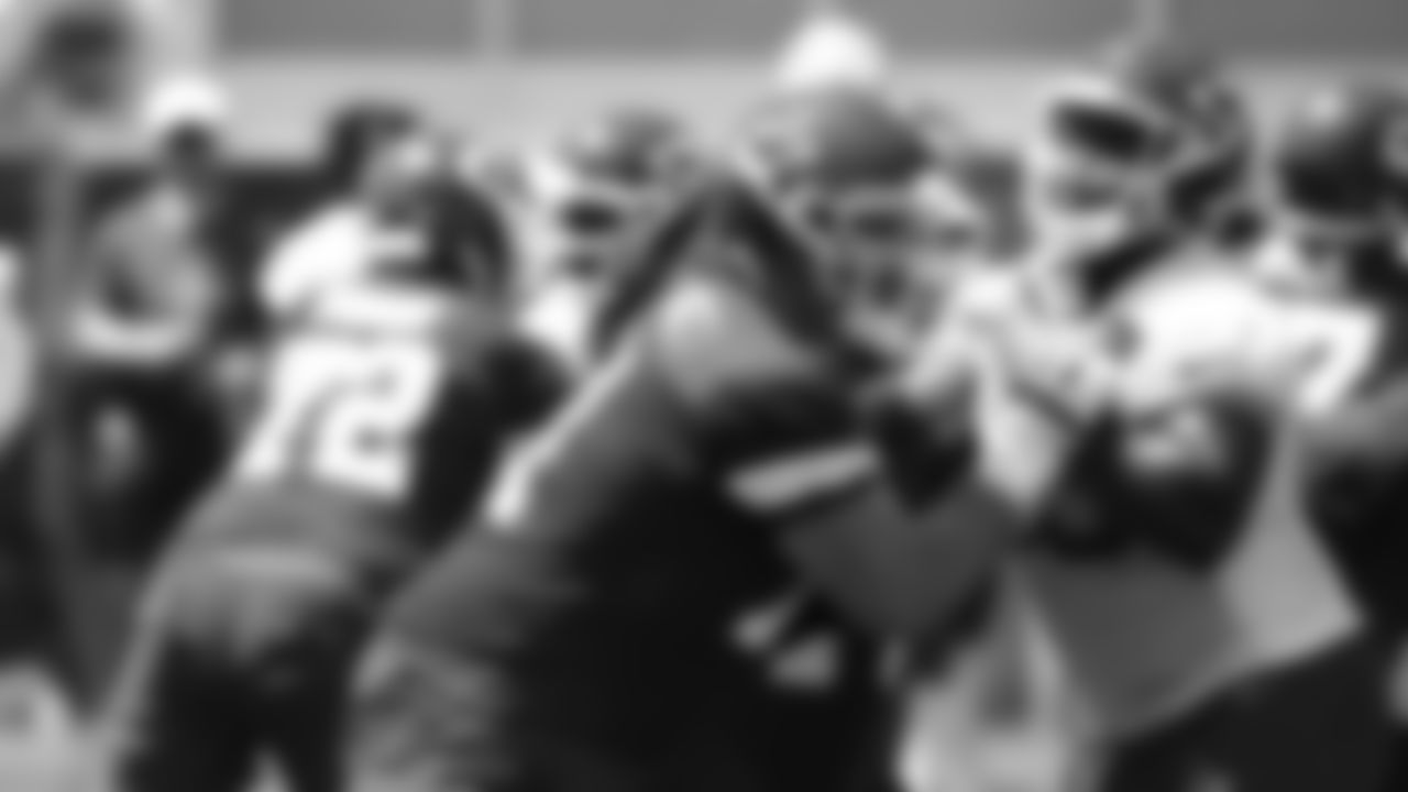 The Kansas City Chiefs participate in the eight practice of OTA''s.