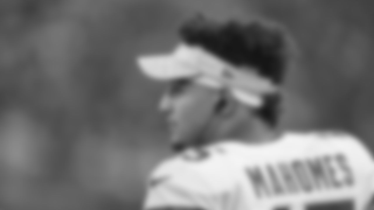 Kansas City Chiefs quarterback Patrick Mahomes (15) during preseason game one against the San Francisco 49ers, Saturday, Aug. 14th, 2021.