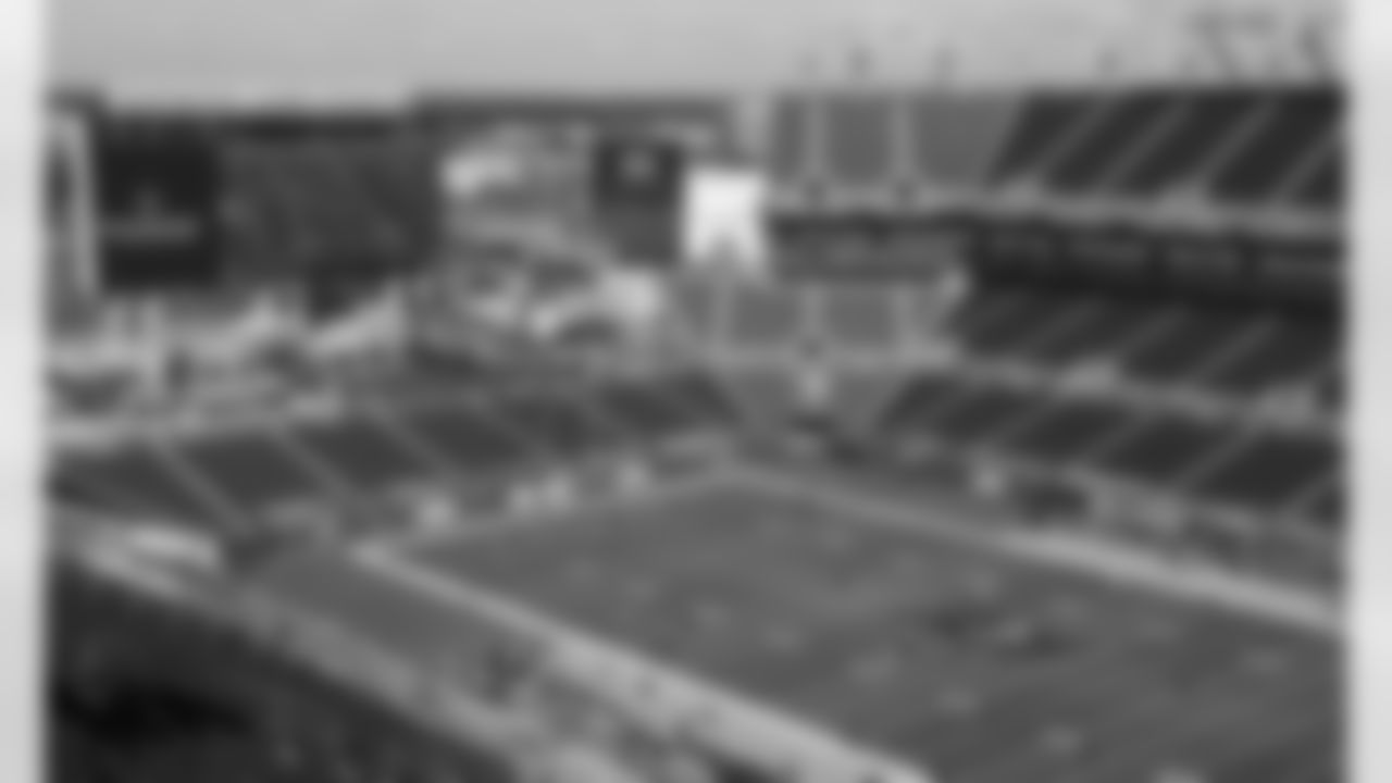 Stadium view prior to an NFL football game against the Tampa Bay Buccaneers at Raymond James Stadium on November 29, 2020.