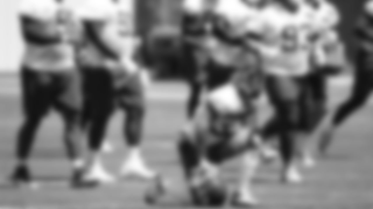 The Kansas City Chiefs participate in the eight practice of OTA''s.