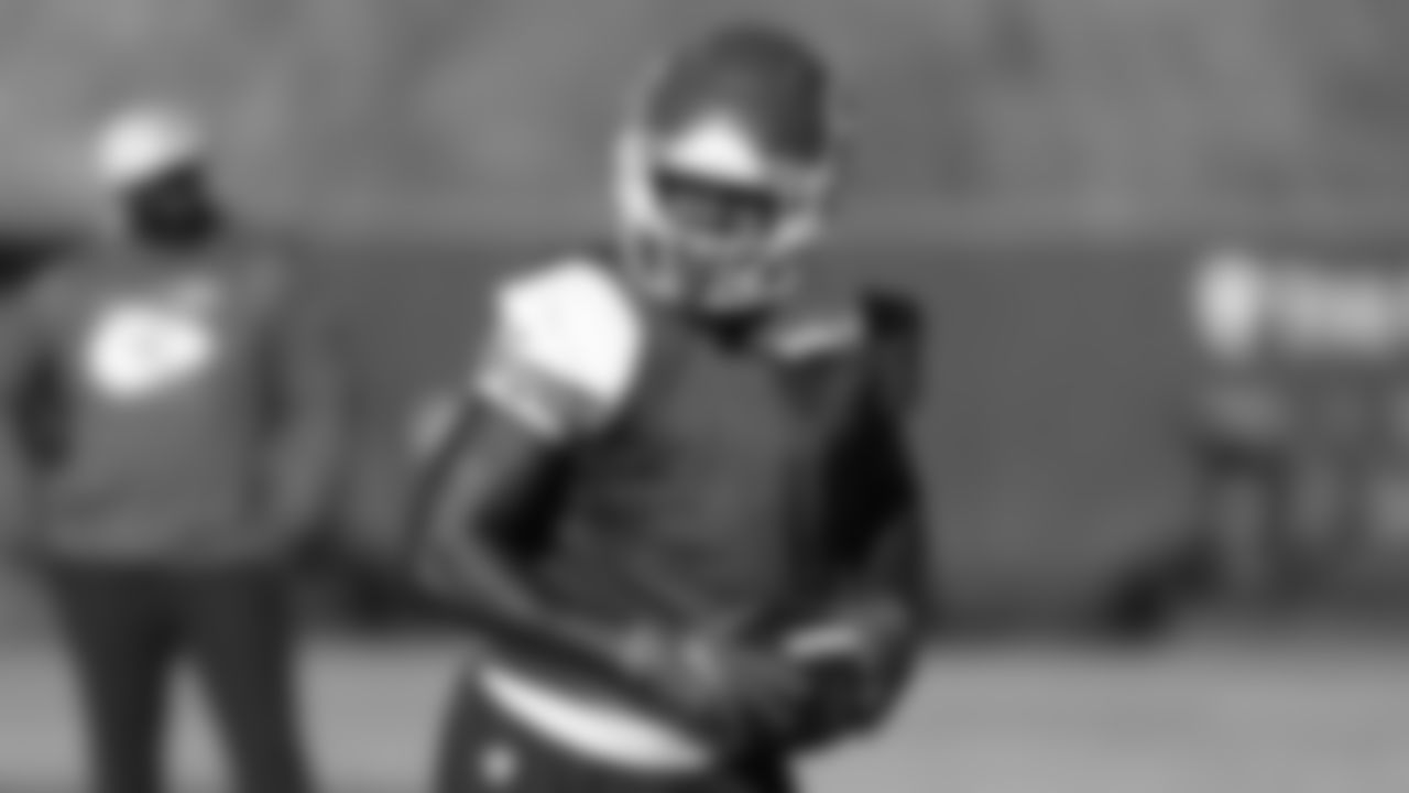 Kansas City Chiefs cornerback Dicaprio Bootle (2) at practice in preparation for week thirteen against the Denver Broncos.