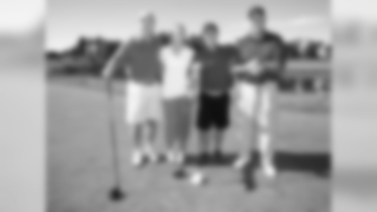 Kansas City Chiefs Ambassadors hold a golf fundraiser for Camp Quality, a summer camp for children with cancer.