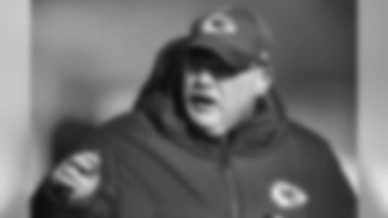 Head Coach Andy Reid during practice on 12/5/18