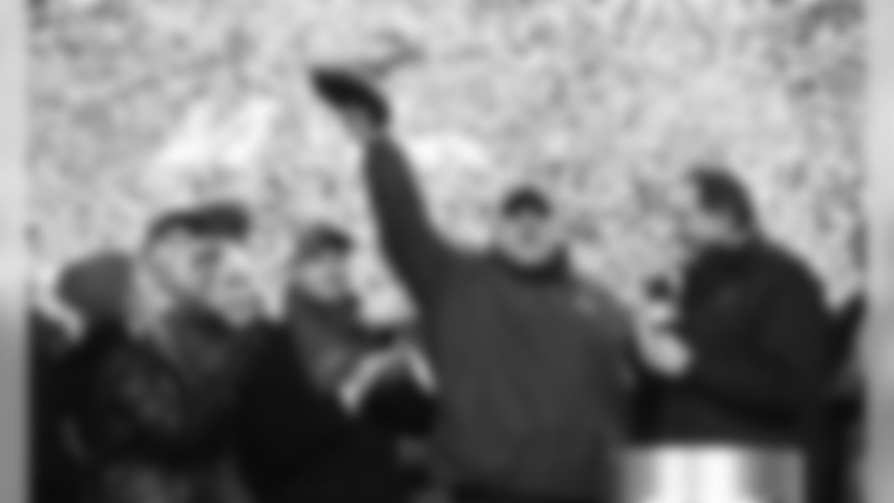 Kansas City Chiefs Head Coach Andy Reid after the game between the Kansas City Chiefs and the Tennessee Titans in the AFC Championship at Arrowhead Stadium on January 19, 2020.