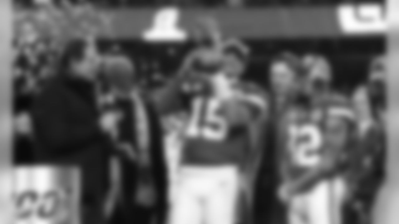 The Kansas City Chiefs face the Tennessee Titans in the AFC Championship Game at Arrowhead Stadium on January 19, 2020.