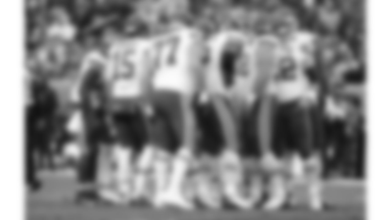 Kansas City Chiefs offense during an NFL football game against the Denver Broncos on Saturday, January 8, 2021 in Denver.