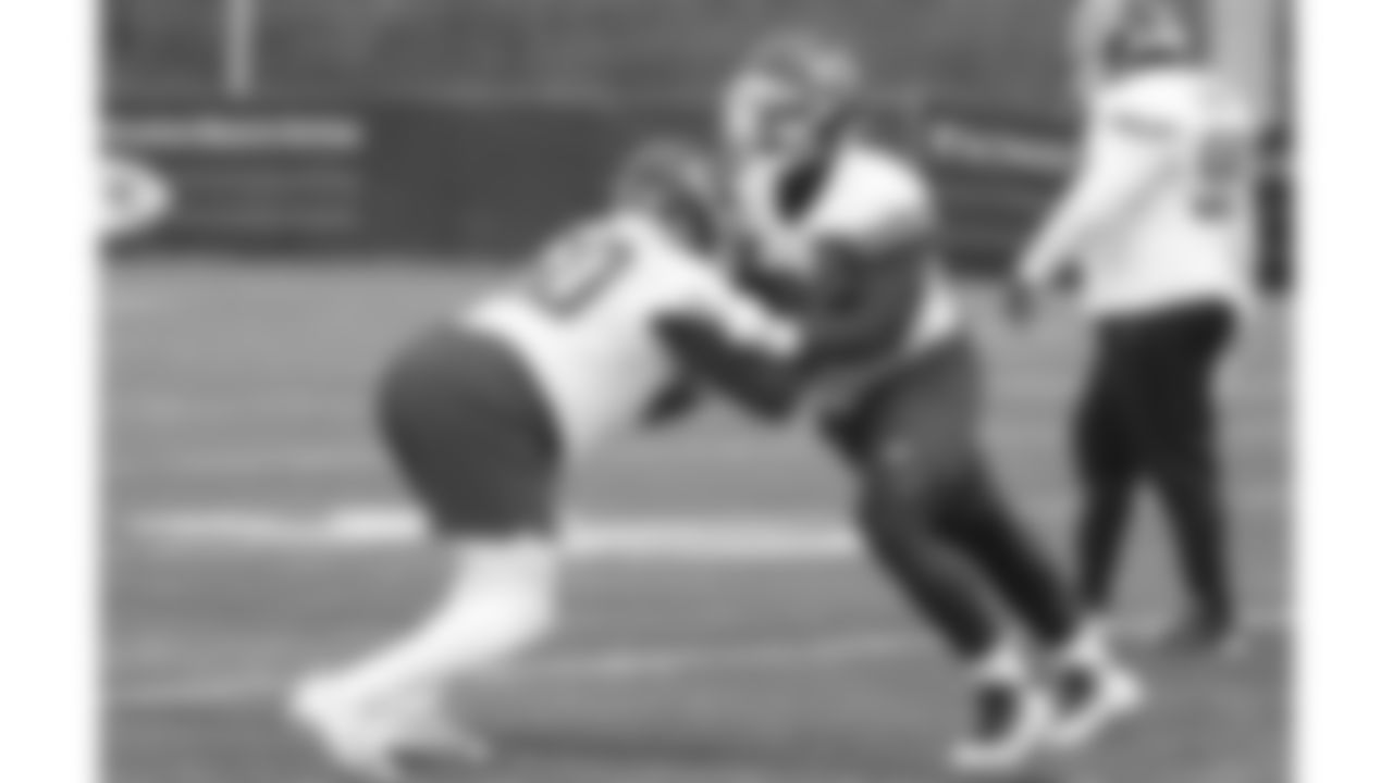 Kansas City Chiefs defensive end Austin Edwards (60) at practice in preparation for week ten against the Las Vegas Raiders.