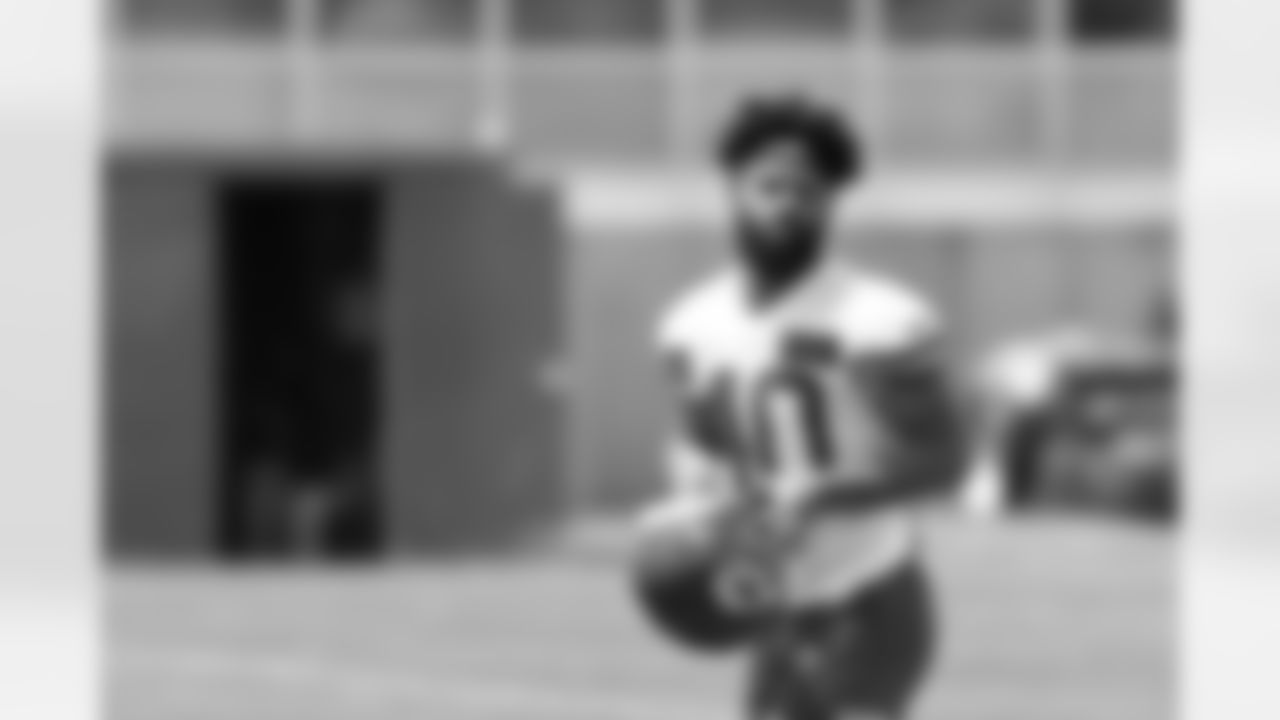 Kansas City Chiefs safety Rodney Clemons (40) during phase 3 workouts at the The University of Kansas Health System Training Complex.
