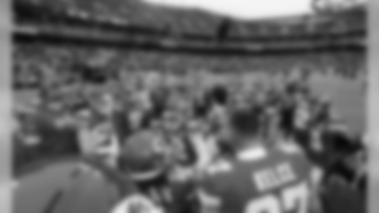 The Kansas City Chiefs take on the Oakland Raiders at Arrowhead Stadium on December 1, 2019.