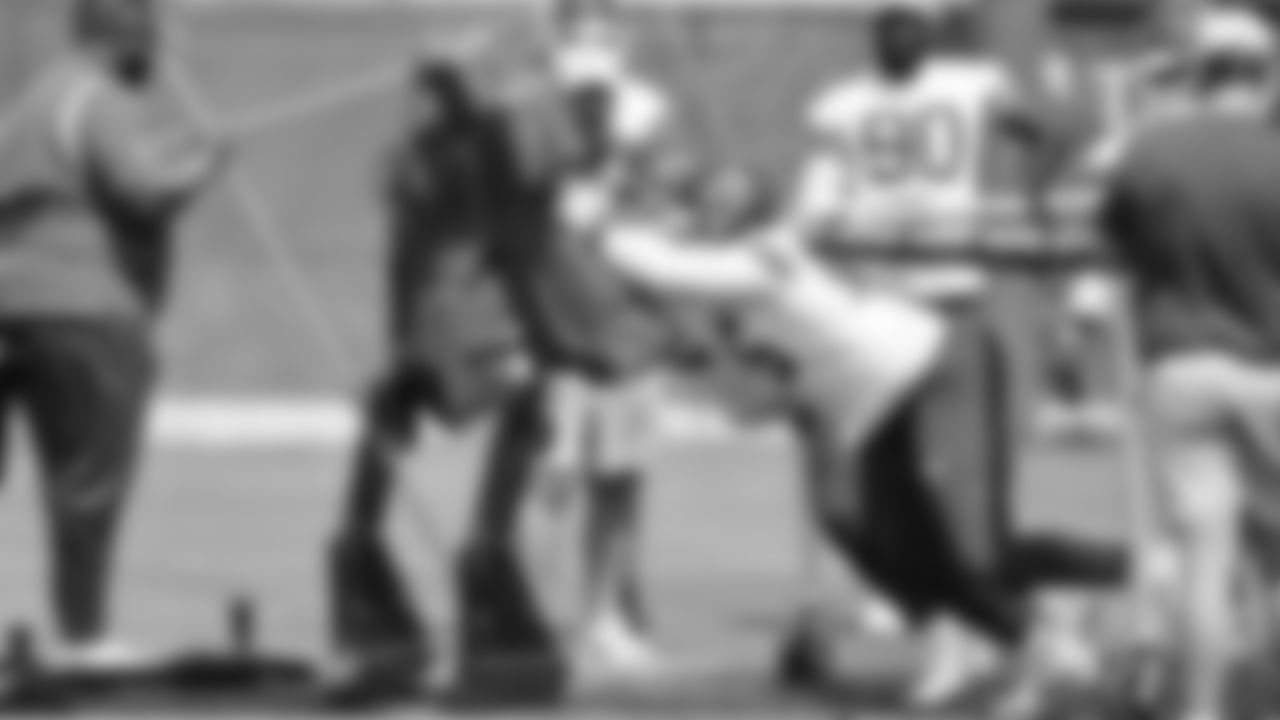 Kansas City Chiefs defensive tackle Daniel Wise (96) at day 2 of OTAs on Tuesday, May 23rd, 2023 in Kansas City Missouri.