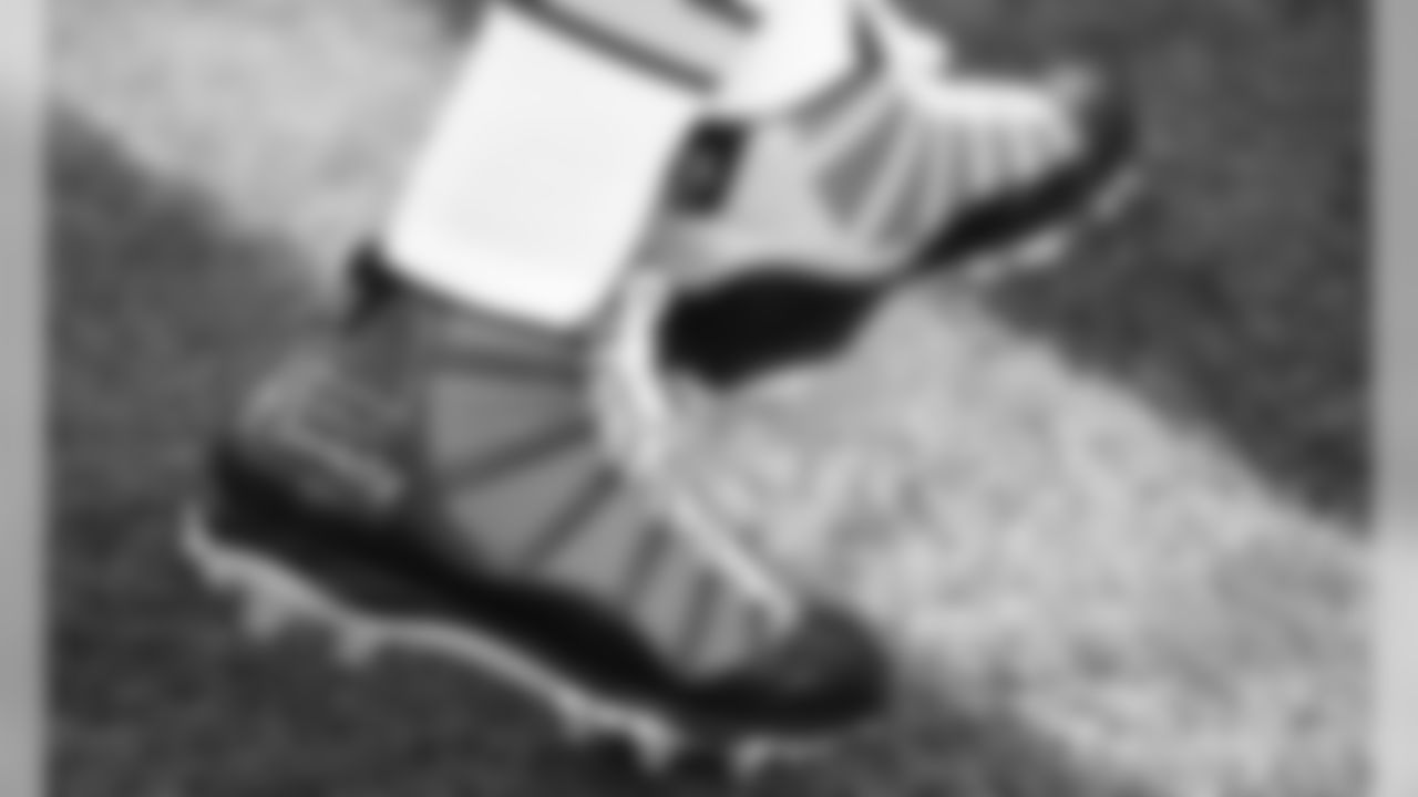 My Cause My Cleats prior to the game between the Kansas City Chiefs and the New England Patriots on December 8, 2019.