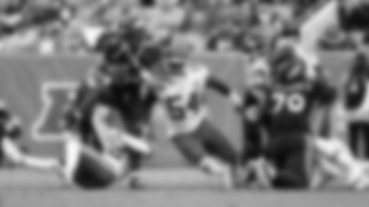 Kansas City Chiefs free safety Tyrann Mathieu (32) and linebacker Nick Bolton (54) during an NFL football game against the Denver Broncos on Saturday, January 8, 2021 in Denver.