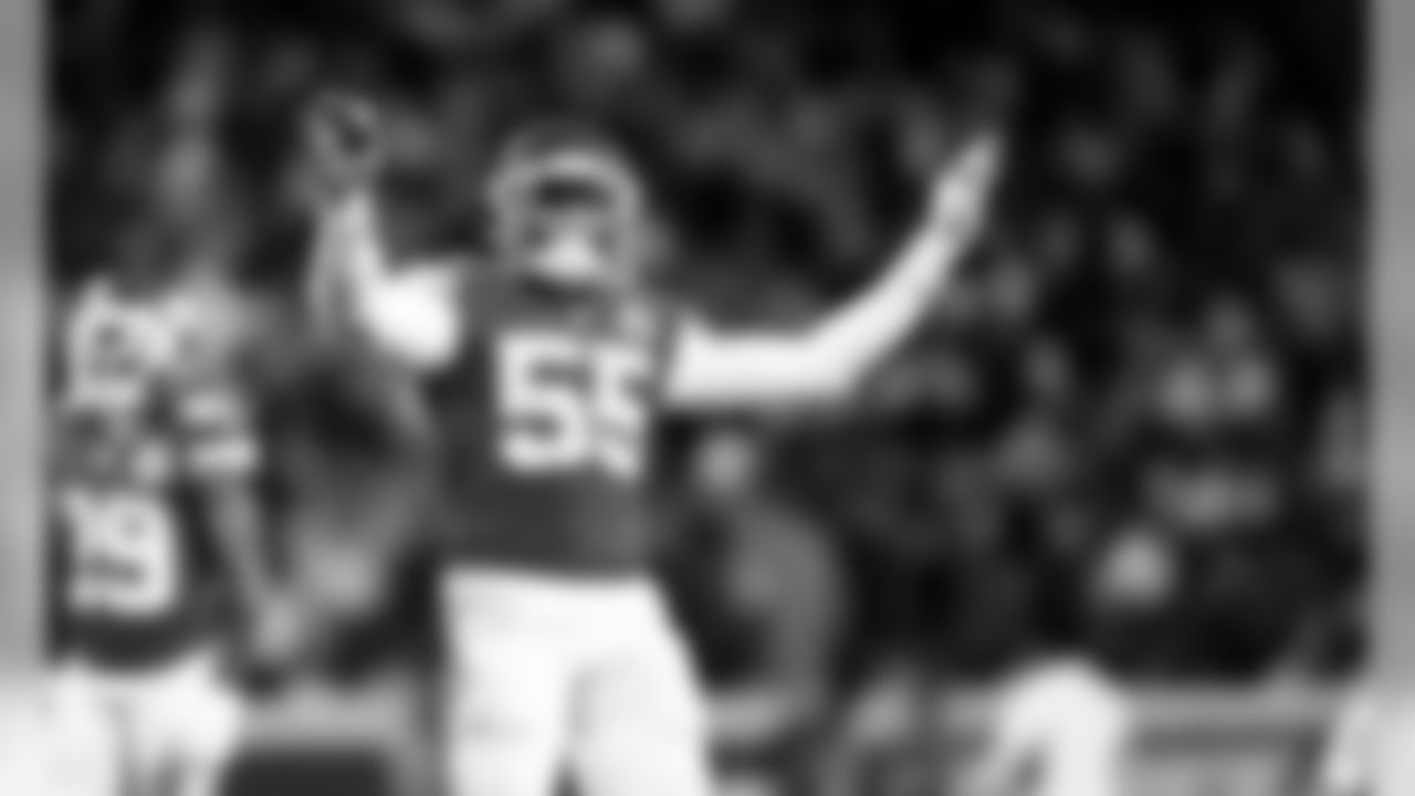 The Kansas City Chiefs take on the Houston Texans in the NFL Divisional Playoff game at Arrowhead Stadium on January 12, 2019.