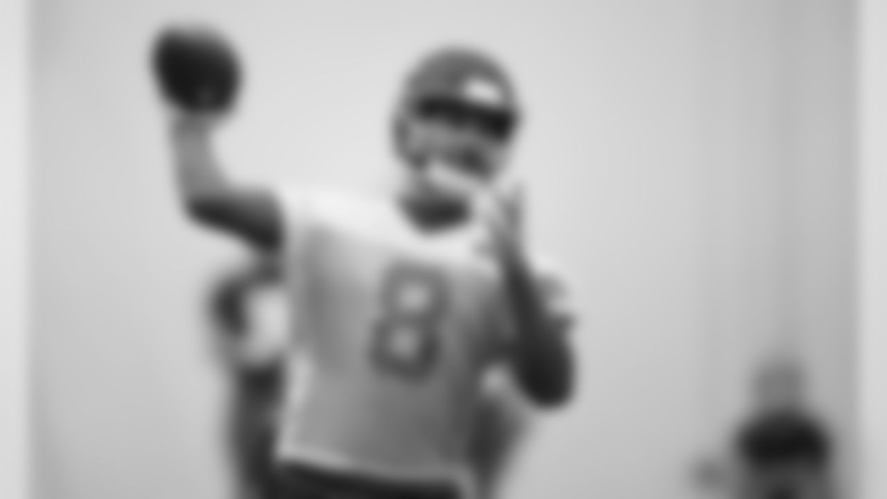 The Kansas City Chiefs practice in preparation for Sundays game against the Minnesota Vikings.