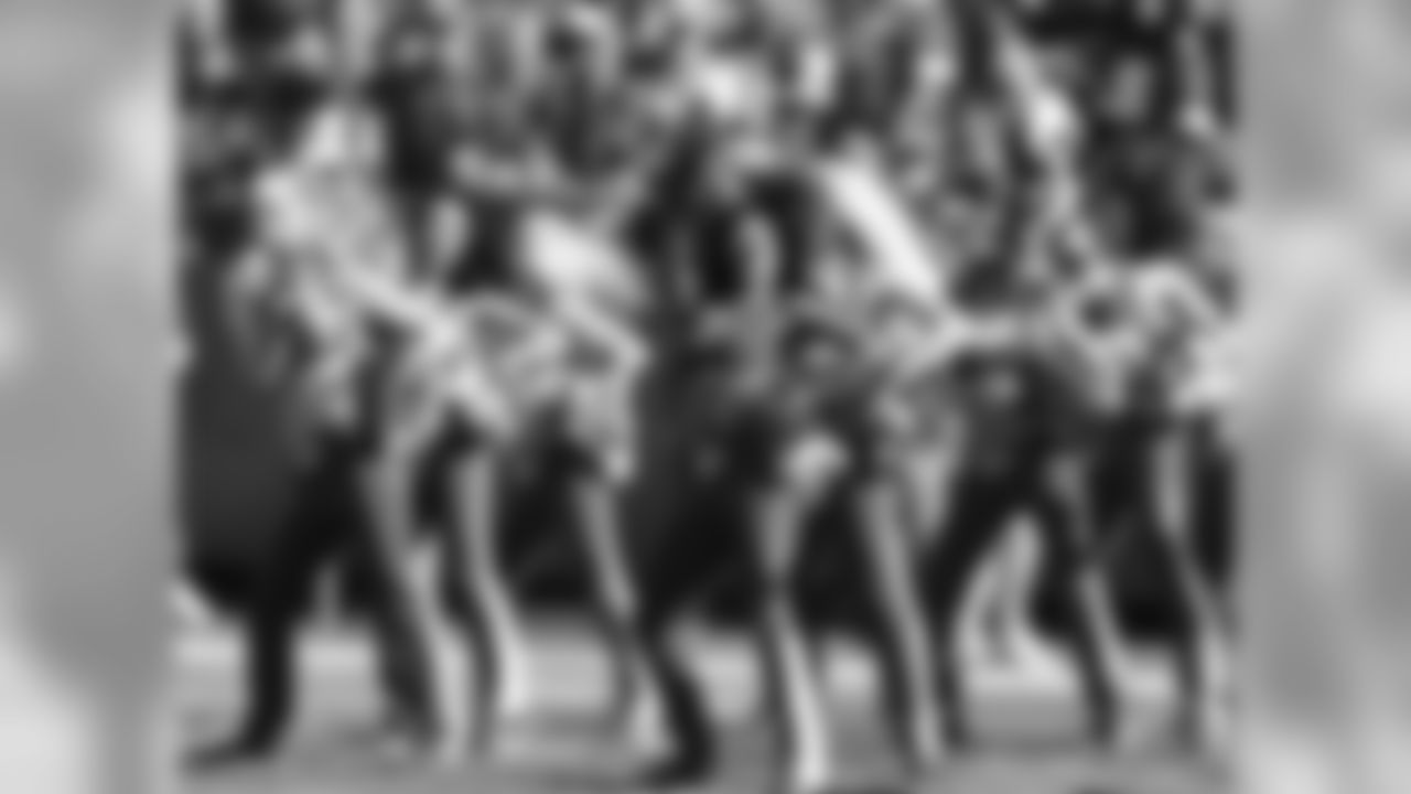 Kansas City Cheerleaders during the Chiefs victory over the Jets on November 2, 2014