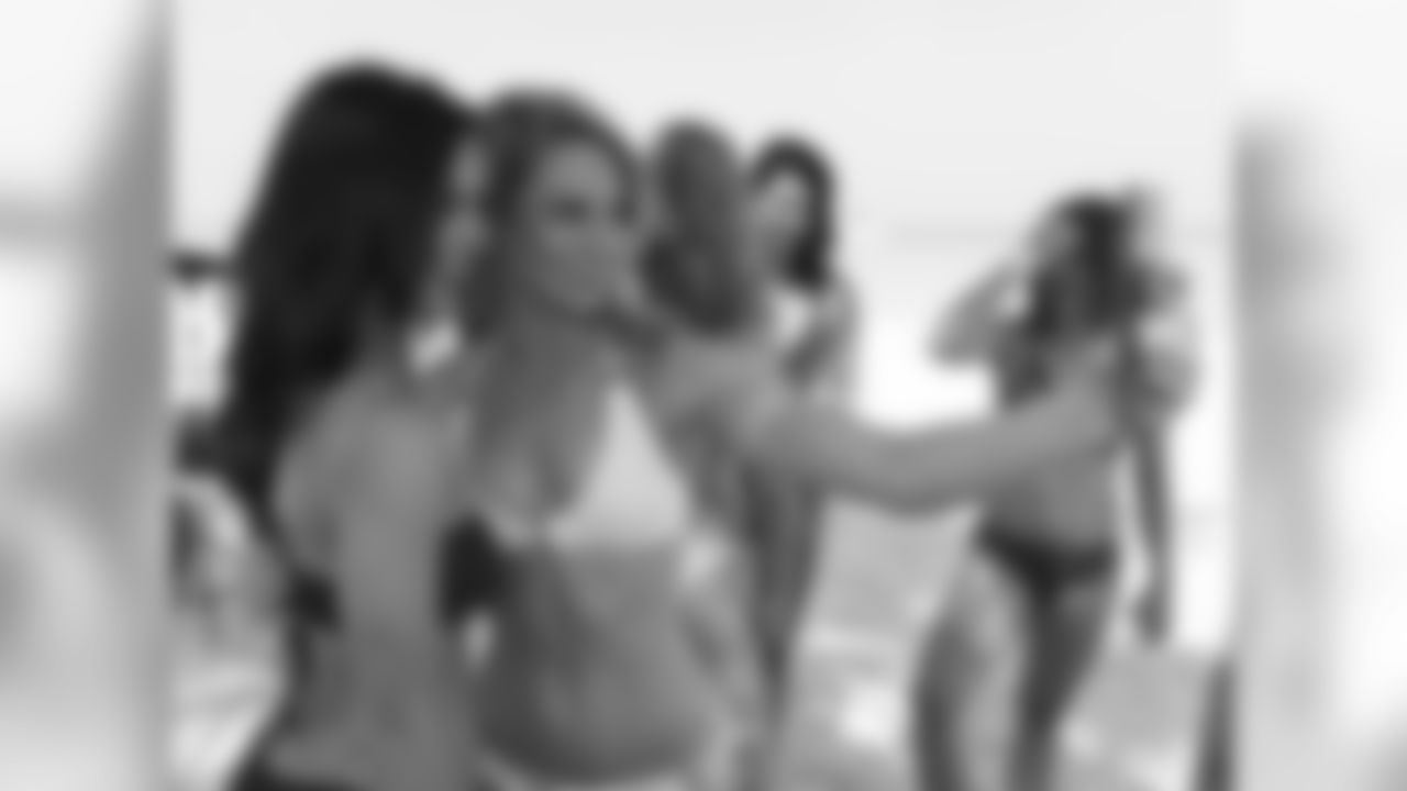 During the Kansas City Chiefs Cheerleader Calendar photo shoot on Tuesday, June 26, 2018 at Couples Swept Away in Negril, Jamaica.