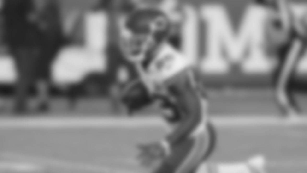 Kansas City Chiefs wide receiver Maurice Ffrench (89) during preseason game one against the San Francisco 49ers, Saturday, Aug. 14th, 2021.