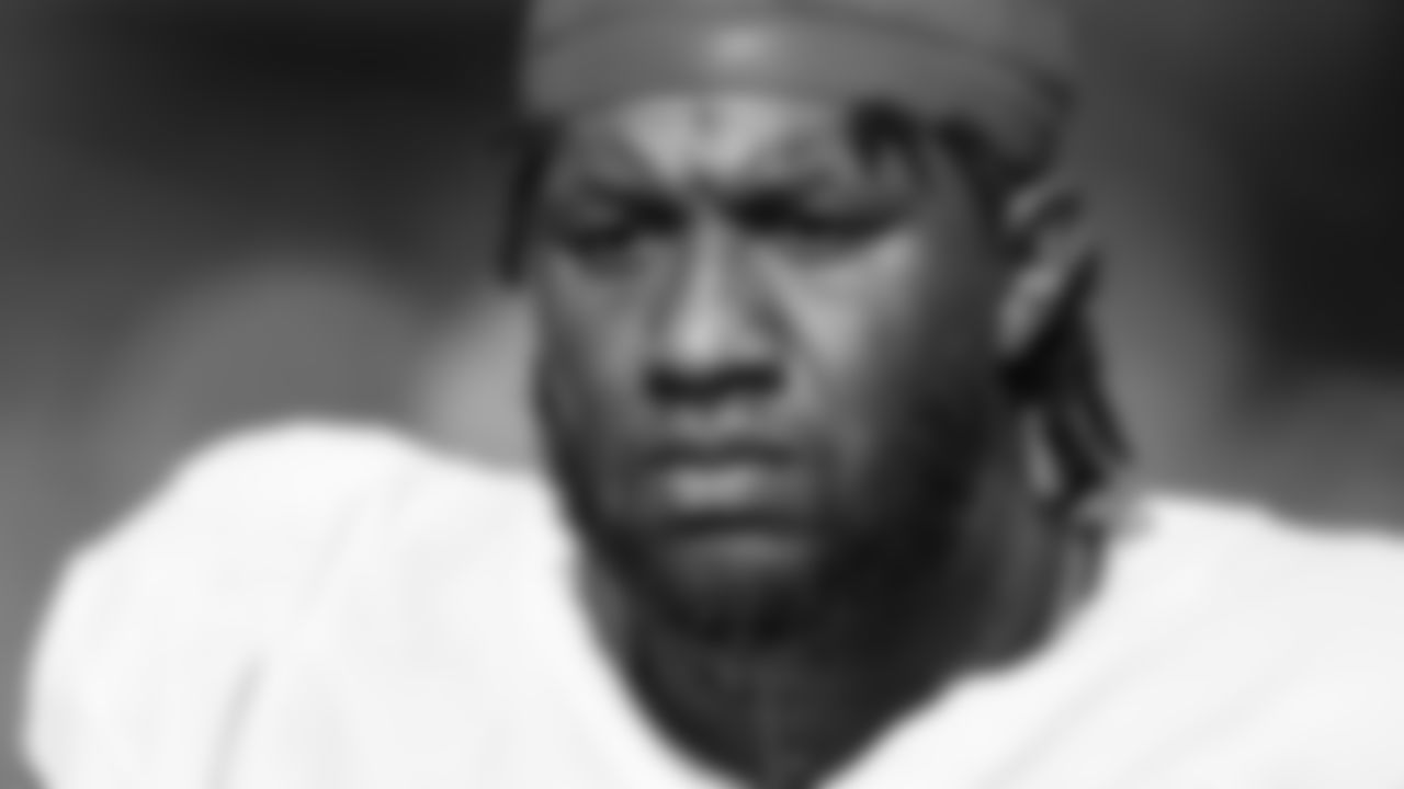 Kansas City Chiefs defensive tackle Daniel Wise (96) during a water break at Kansas City Chiefs Training Camp in St. Joseph, MO on Sunday, July 30, 2023.