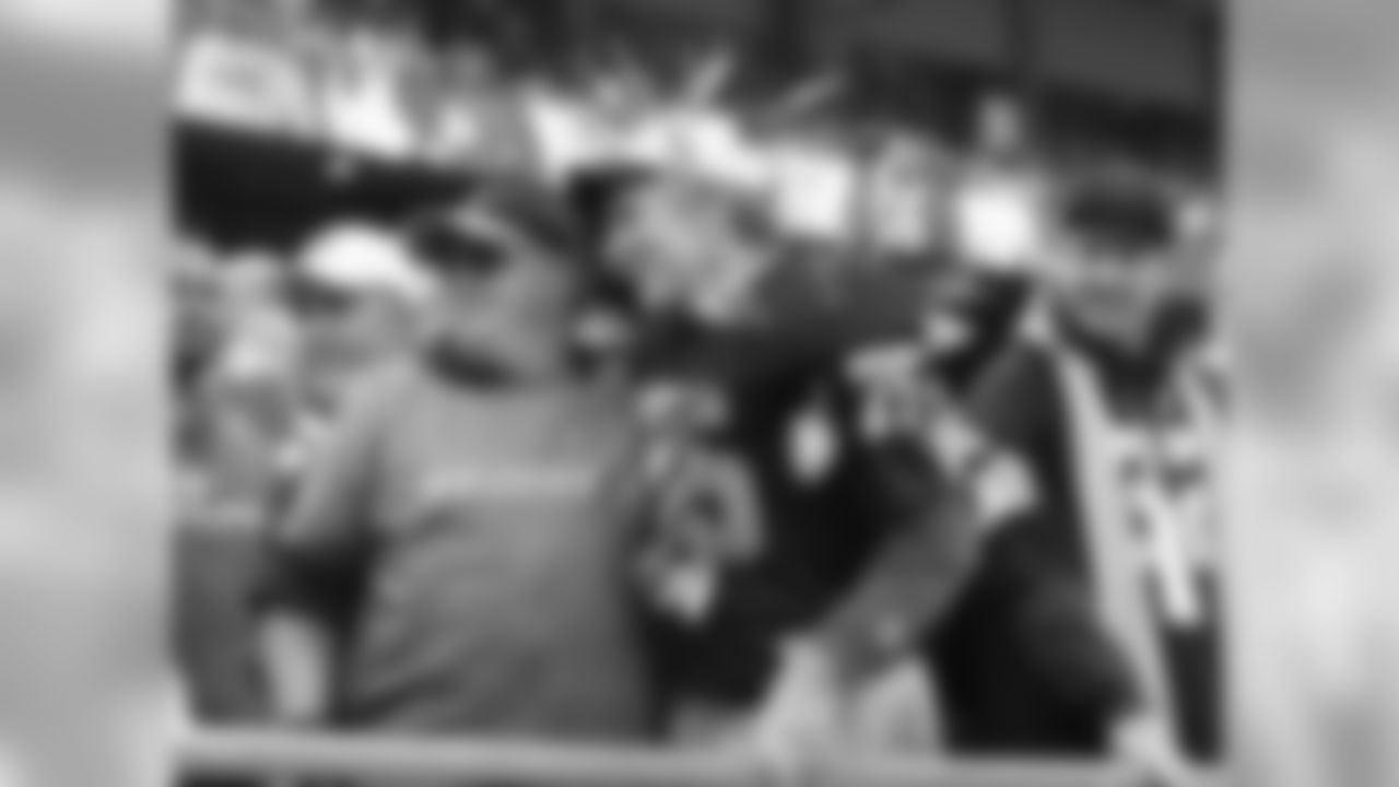 Kansas City Chiefs fans during the Chiefs vs Raiders game on December 14, 2014
