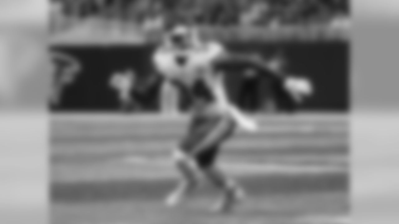 Kansas City Chiefs defensive back Leon McQuay (34) in action on 8/17/18 during Chiefs at Falcons in Mercedes-Benz Stadium.