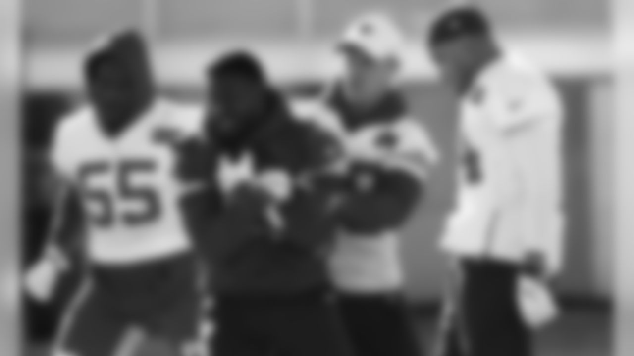 The Kansas City Chiefs practice to take on the Houston Texans in the Divisional Round.