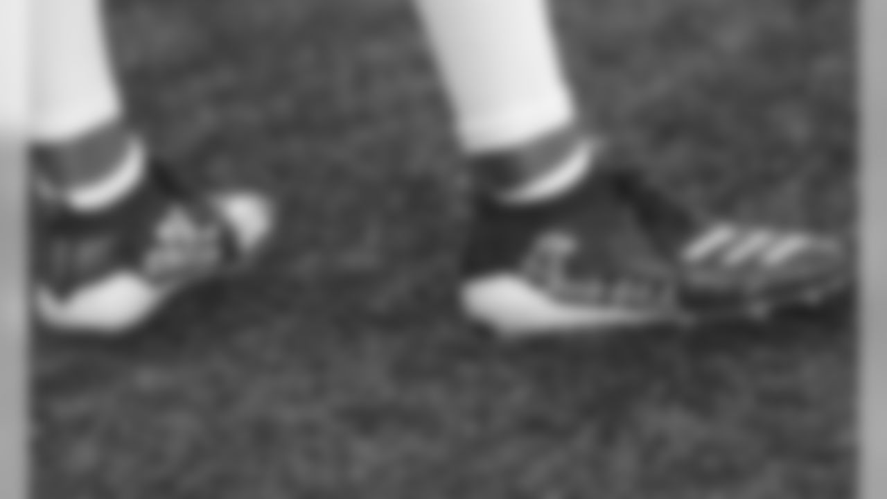 My Cause My Cleats prior to the game between the Kansas City Chiefs and the New England Patriots on December 8, 2019.