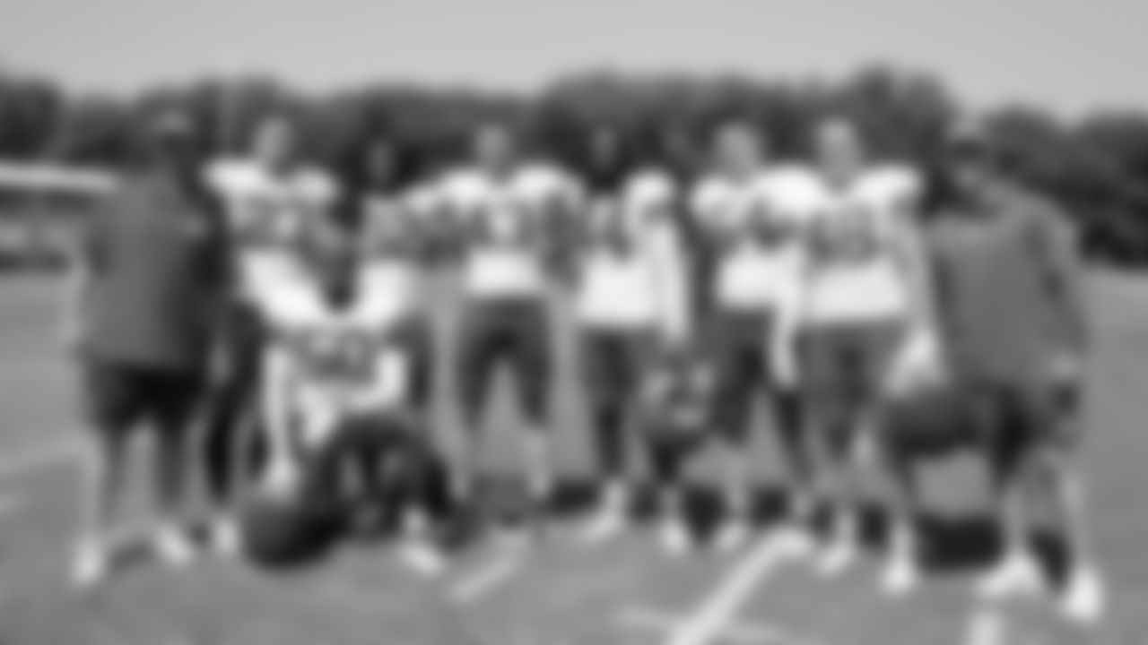 Kansas City Chiefs linebackers at Kansas City Chiefs Training Camp in St. Joseph, MO on Tuesday, August 8, 2023.