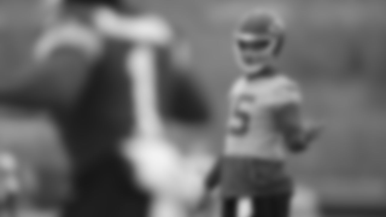 Kansas City Chiefs quarterback Patrick Mahomes (15) during practice on Thursday, December 8, 2022.