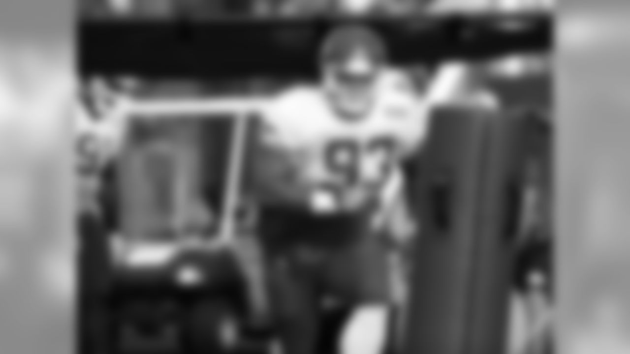 Mike Purcell during practice 7/28/18 at Chiefs Training Camp at Missouri Western State University in St Joseph, Missouri