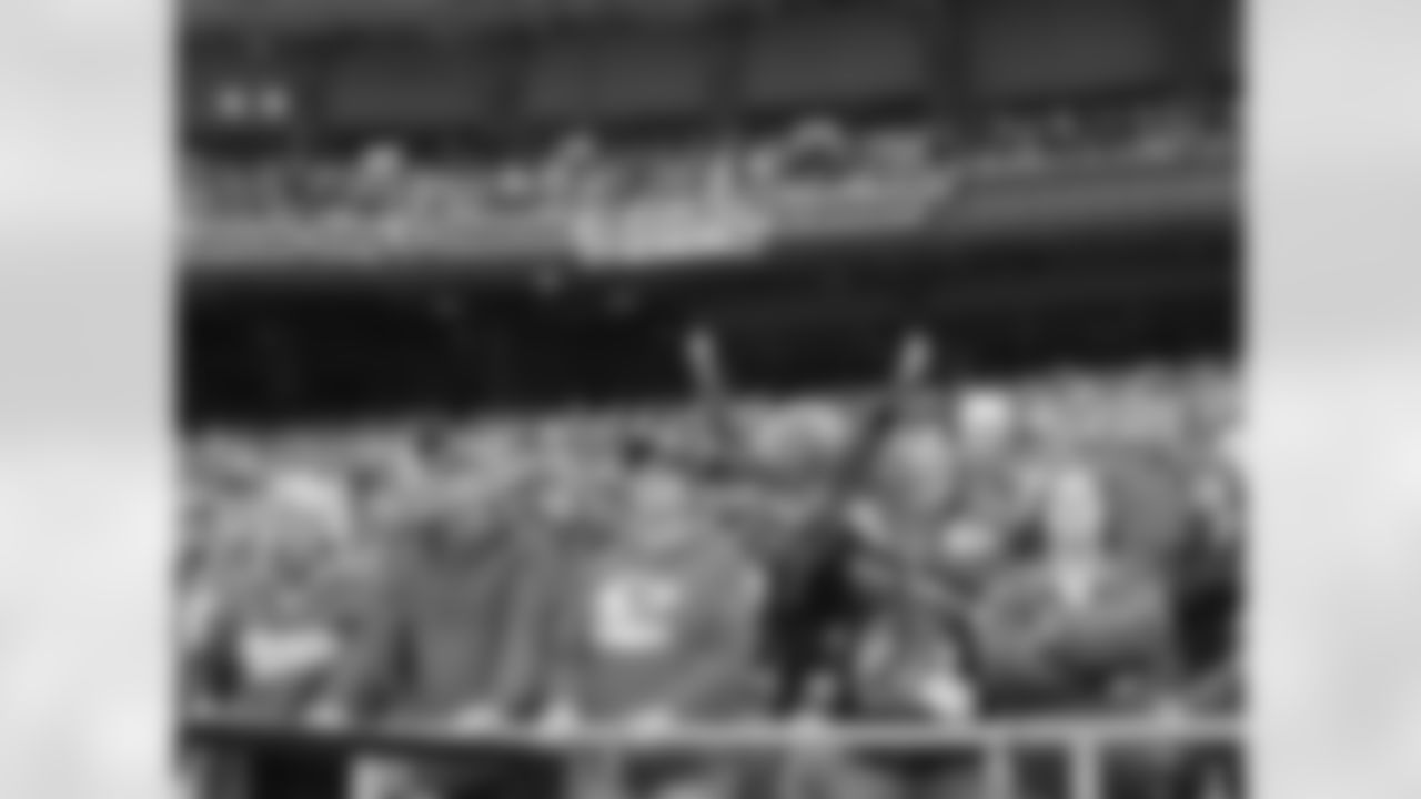 Kansas City Chiefs fans during the Chiefs vs Raiders game on December 14, 2014
