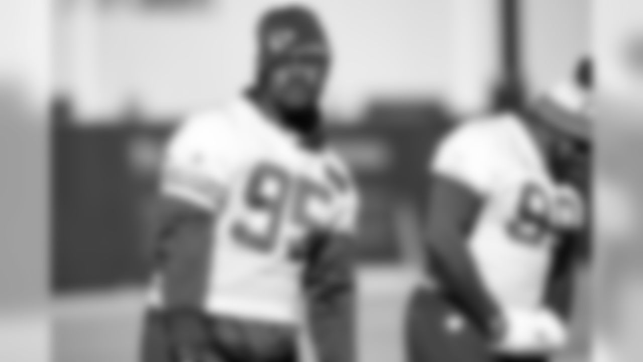 Kansas City Chiefs defensive tackle Chris Jones (95) during practice on 11/7/18