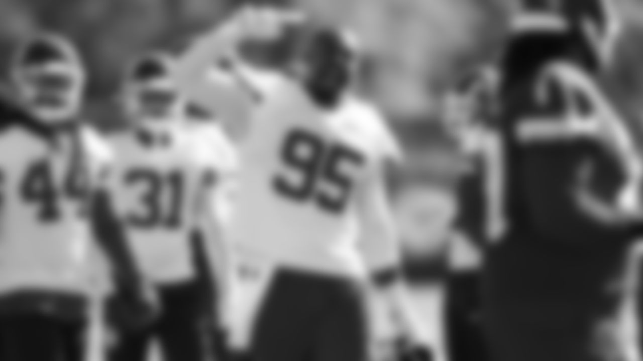 Kansas City Chiefs defensive tackle Chris Jones (95) during in-season practice on Thursday, October 19, 2023 in Kansas City, MO.