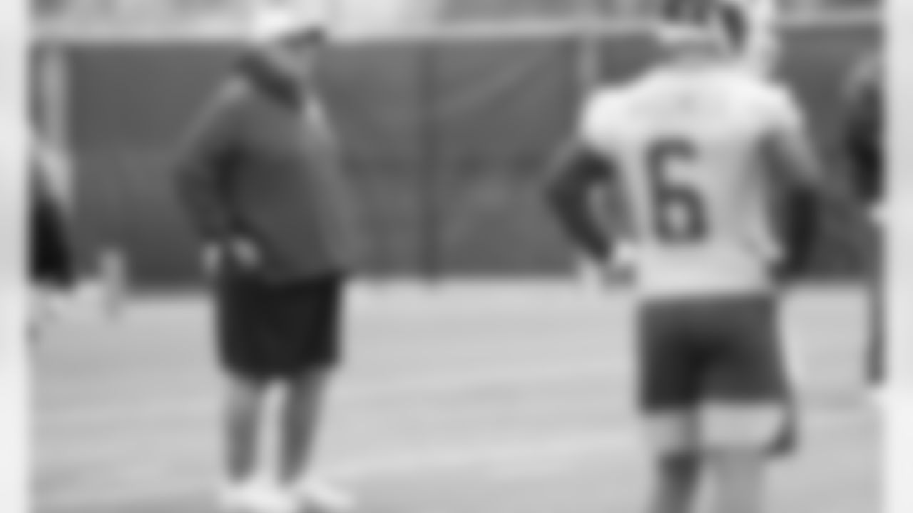 Kansas City Chiefs Head Coach Andy Reid during day two practice at Chiefs rookie mini camp.