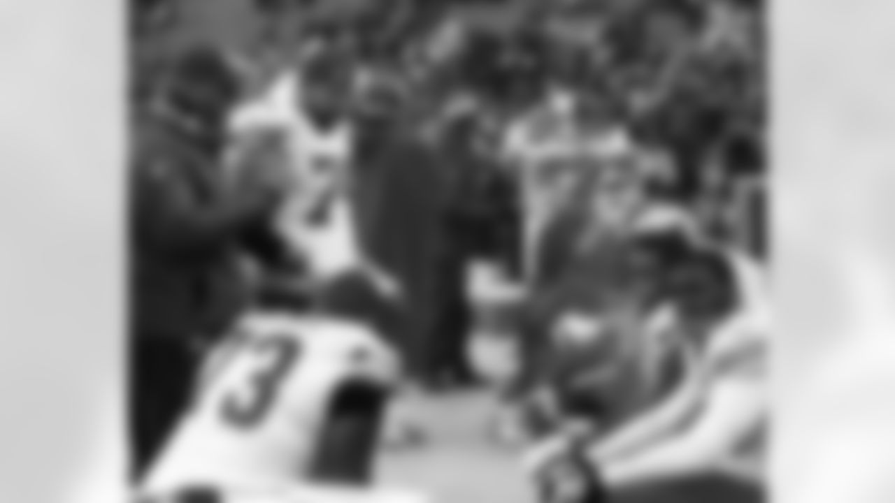 Kansas City Chiefs on the sideline