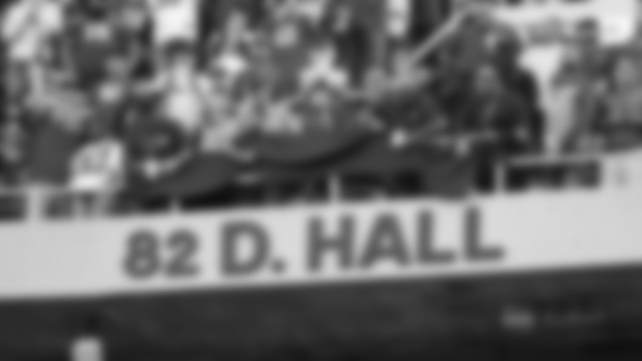 Dante Hall inducted into the Kansas City Chiefs Ring of Honor on Sunday, October 22, 2023.