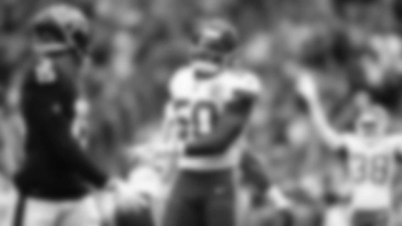 Kansas City Chiefs linebacker Willie Gay Jr. (50) during an NFL football game against the Houston Texans, Sunday, December 18, 2022 in Houston.