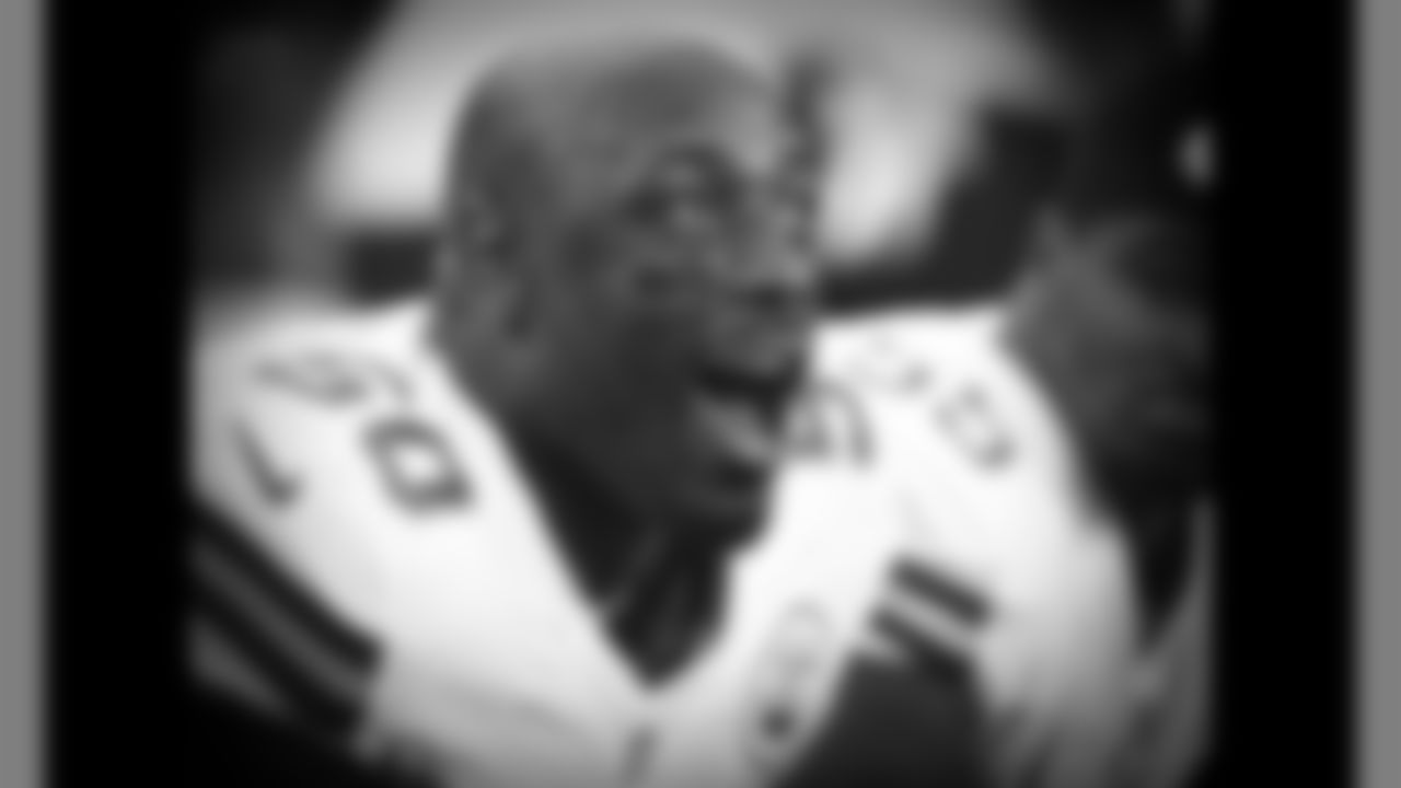 Closeup view of Kansas City Chiefs linebacker Justin Houston (50) surprised.