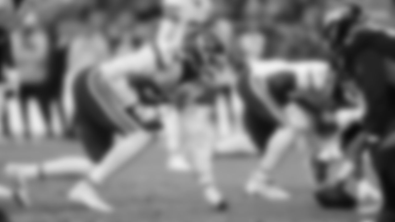 Kansas City Chiefs defensive end Frank Clark (55) prior to the snap during an NFL football game against the Denver Broncos, Sunday, December 11, 2022 in Denver.