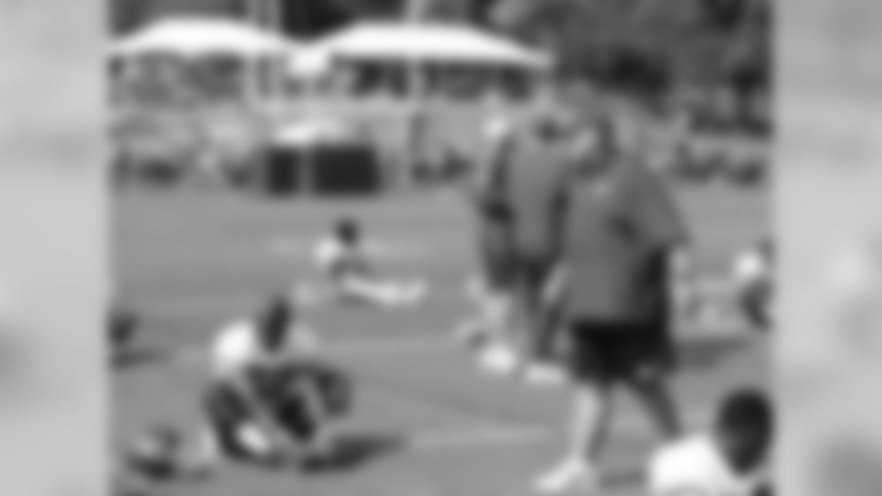 Andy Reid during practice 8/13/18 at Chiefs Training Camp at Missouri Western State University in St Joseph, Missouri