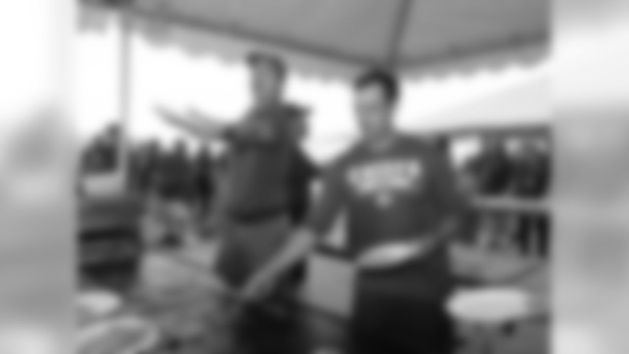 Chiefs Season Ticket Members were invited to attend a pancake breakfast prior to practice.