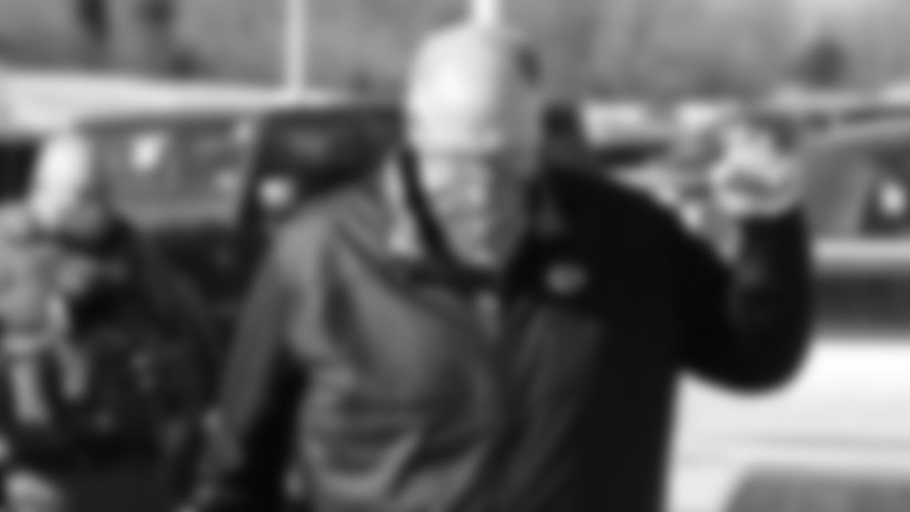 Kansas City Chiefs Head Coach Andy Reid arrives at Arrowhead Stadium prior to an NFL Divisional Round Playoff game, Sunday, Jan. 17, 2021 in Kansas City.