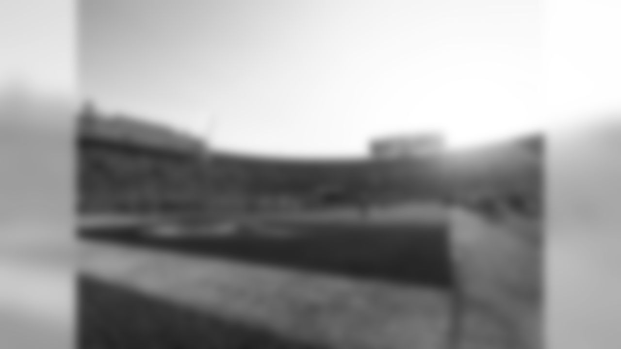 A field view of Kansas City Chiefs preseason game against Los Angeles Rams at the Los Angeles Memorial Coliseum on Saturday, August 20, 2016.