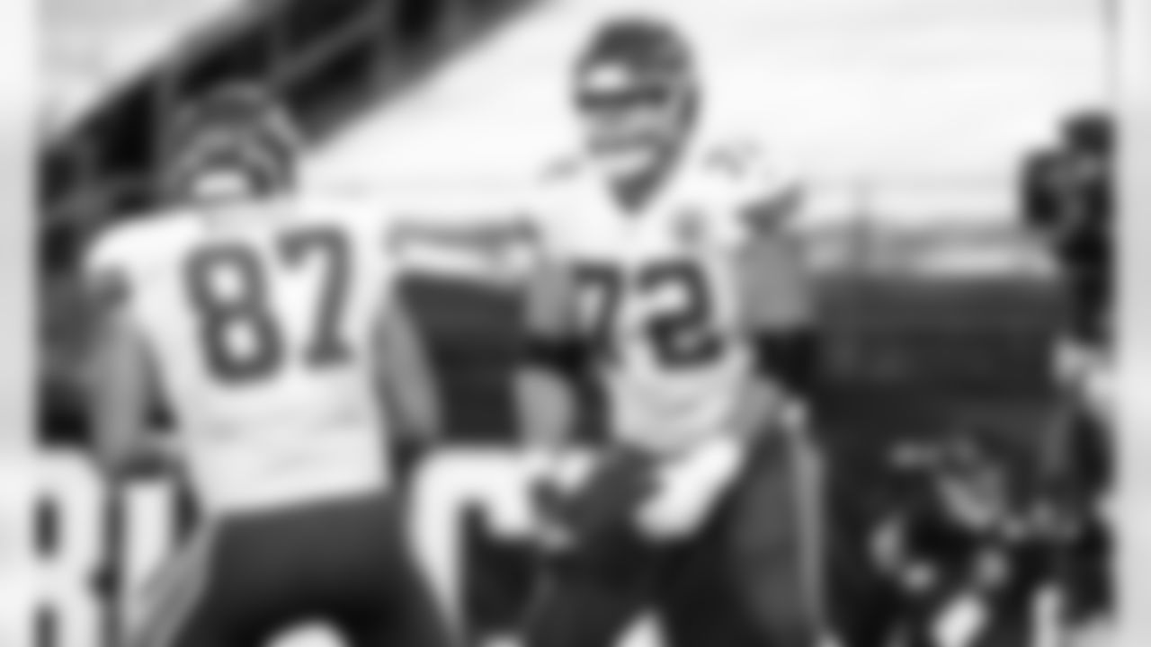 Kansas City Chiefs offensive lineman Eric Fisher (72) during the game between the Kansas City Chiefs and the Baltimore Ravens at M&T Bank Stadium on September 28, 2020