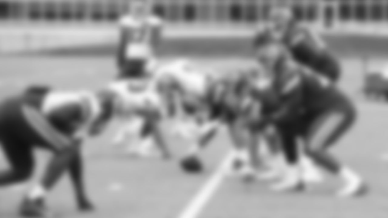 Kansas City Chiefs during practice at The University of Kansas Health System Training Complex.