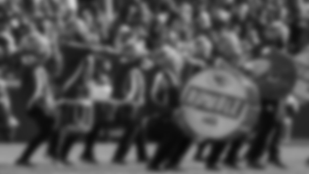 Rumble performs prior to the AFC Championship football game against the Cincinnati Bengals, Sunday, January 30, 2022.