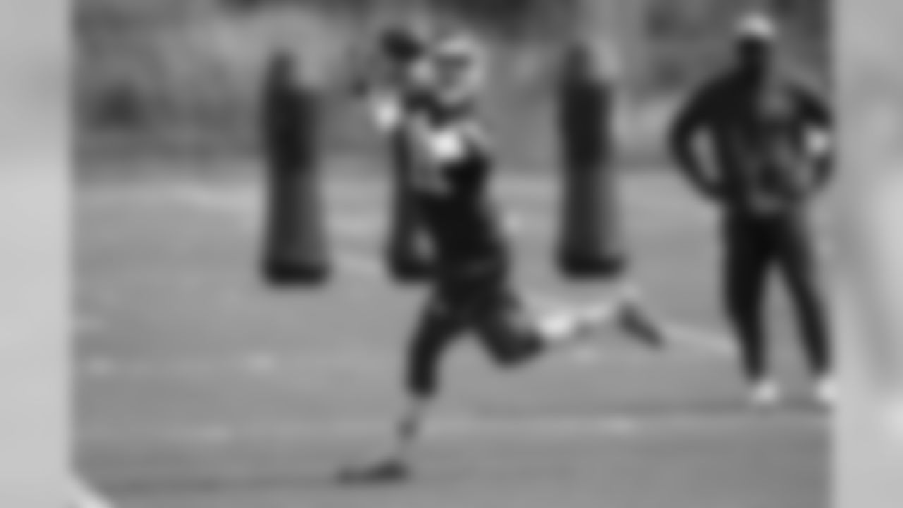 Kansas City Chiefs wide receiver Demarcus Robinson (11) during practice on 8/28/18