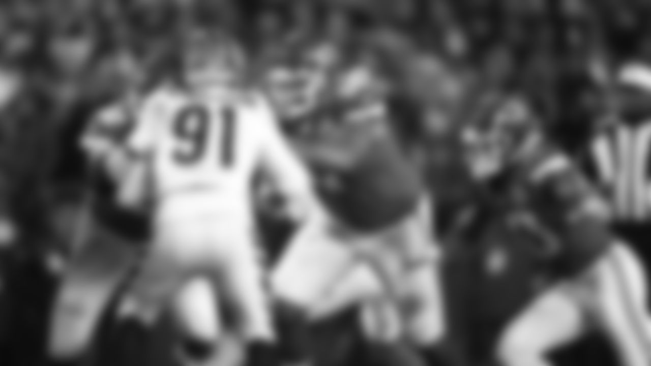 Kansas City Chiefs face off against the Cincinnati Bengals at GEHA Field at Arrowhead Stadium on January 29, 2023.