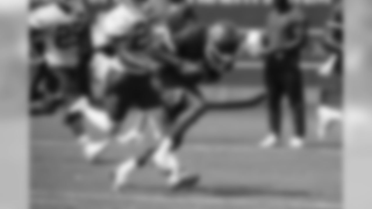 Kansas City Chiefs wide receiver Byron Pringle (1) during practice on 8/28/18