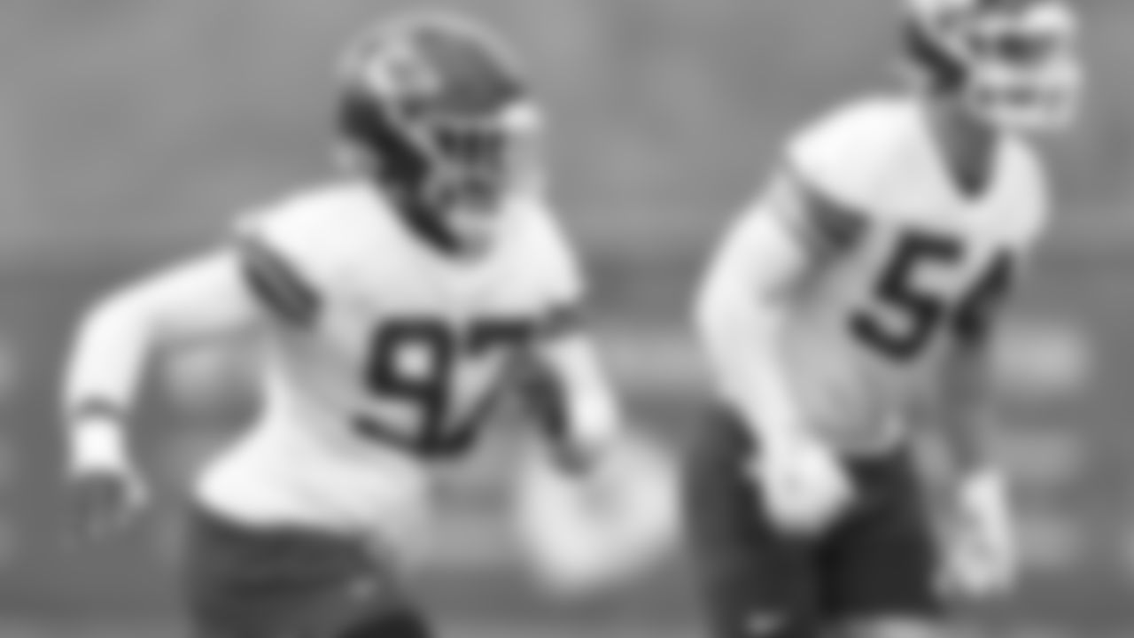 Kansas City Chiefs defensive end Felix Anudike-Uzomah (97) in action during preseason practice on Tuesday, August 22, 2023 in Kansas City, MO.